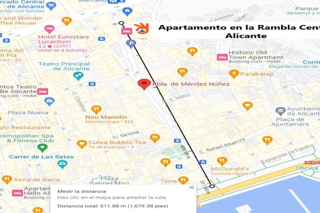 Apartamento Centro Rambla Alicante A エクステリア 写真