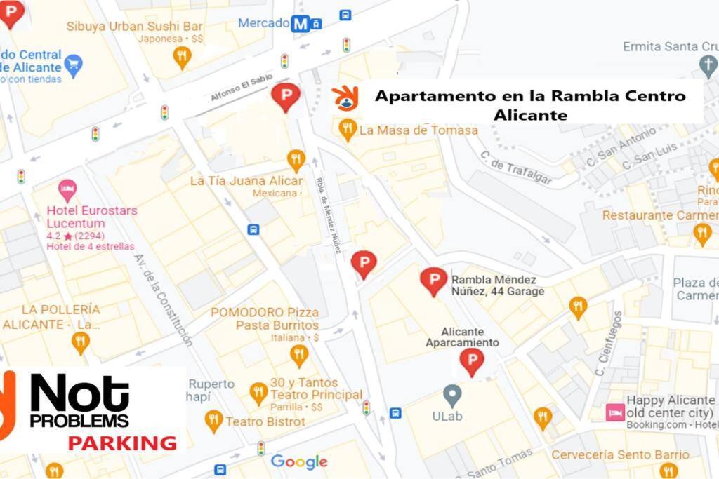 Apartamento Centro Rambla Alicante A エクステリア 写真